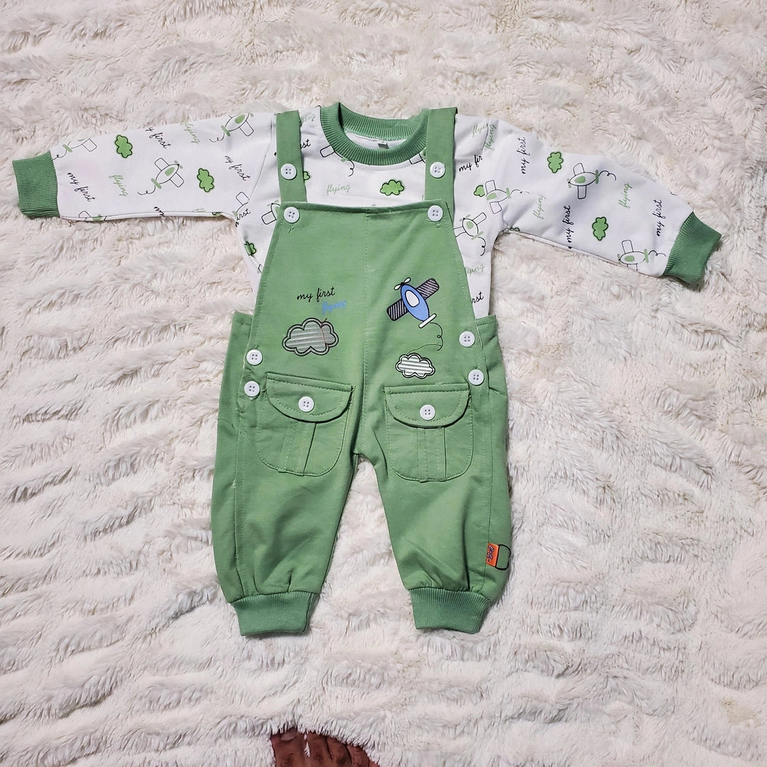 Dinosaur Romper - WINTER TERRY