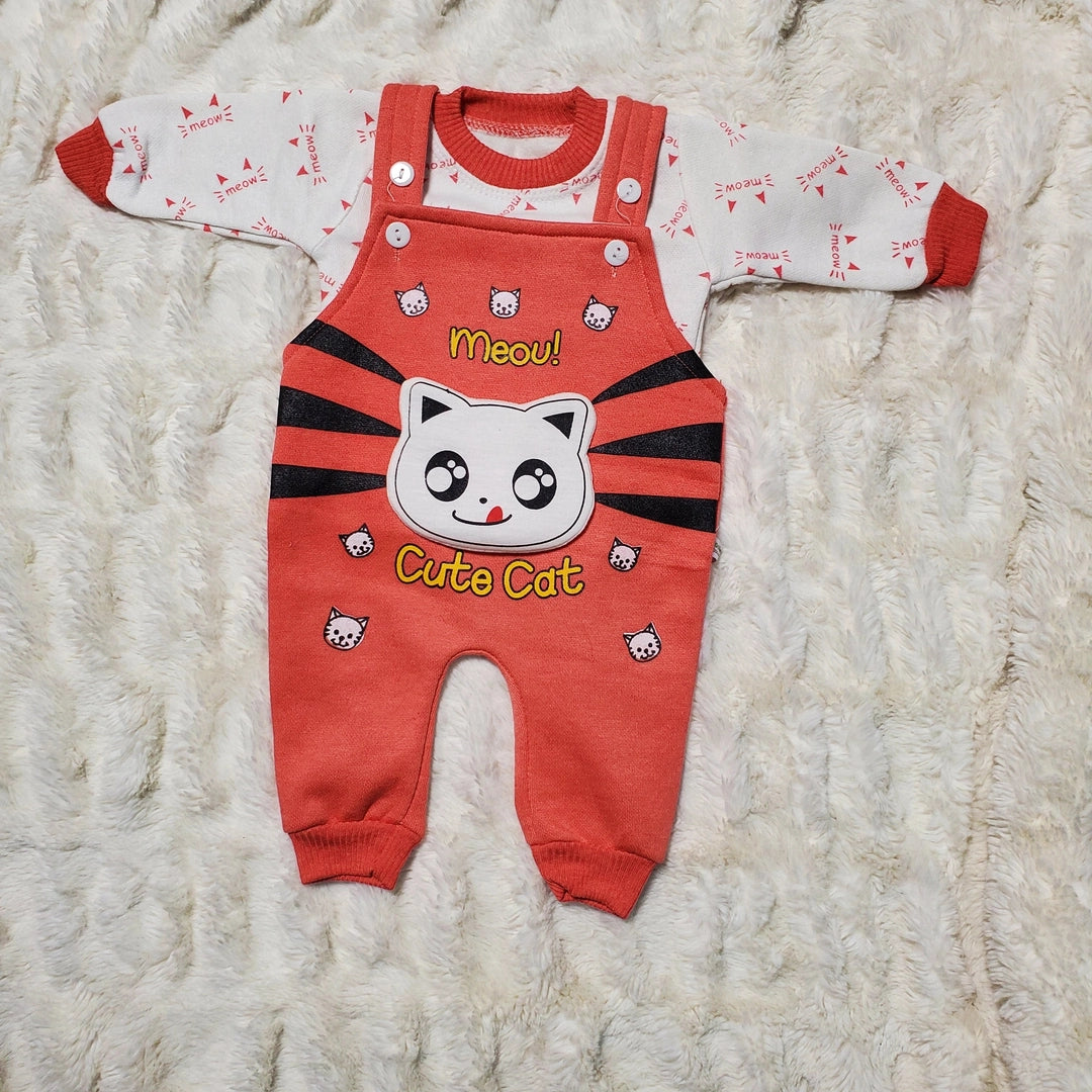 Meou Romper 0-3M - WINTER FLEECE