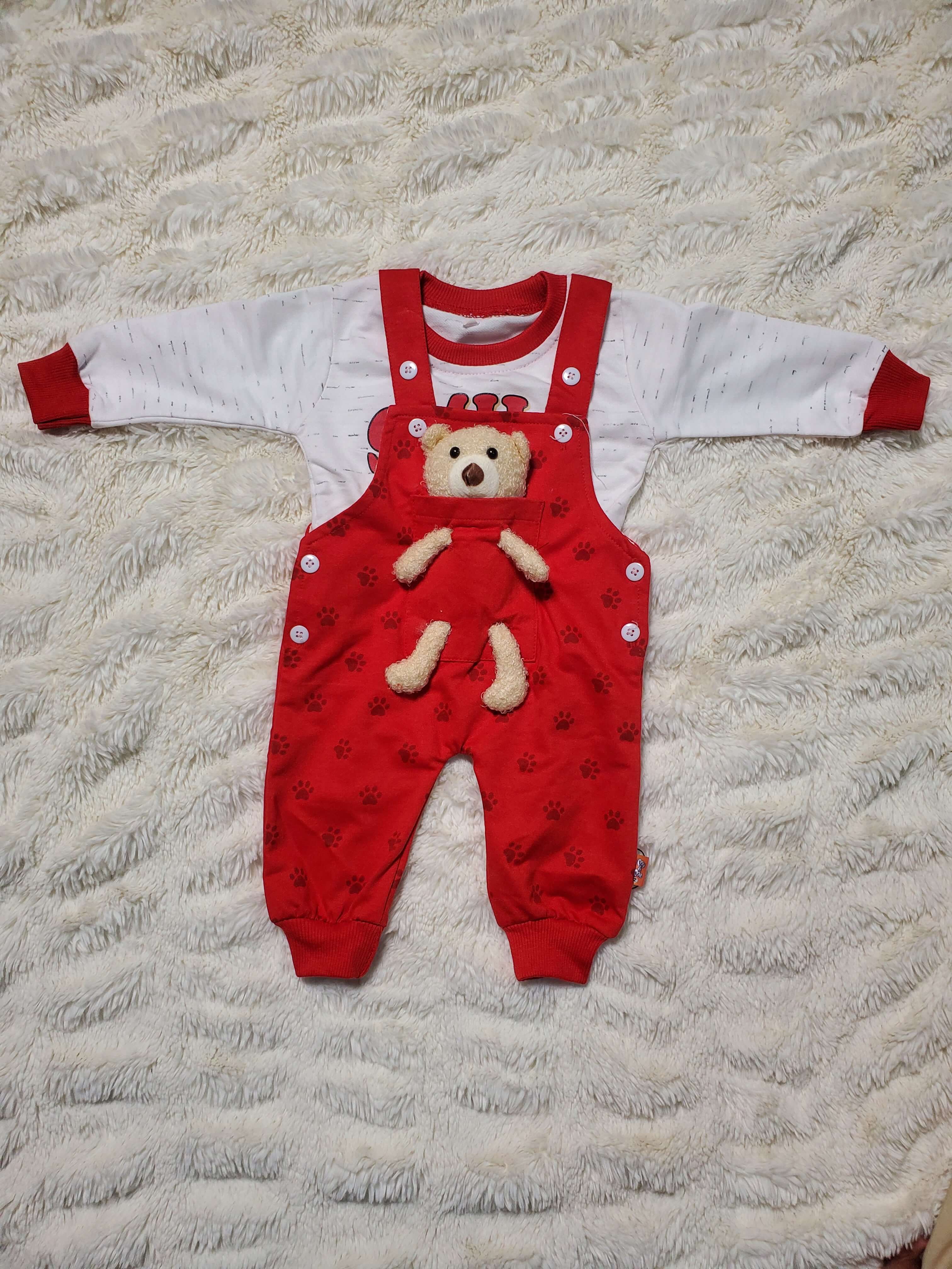 TEDDY BEAR RD Romper - WINTER TERRY