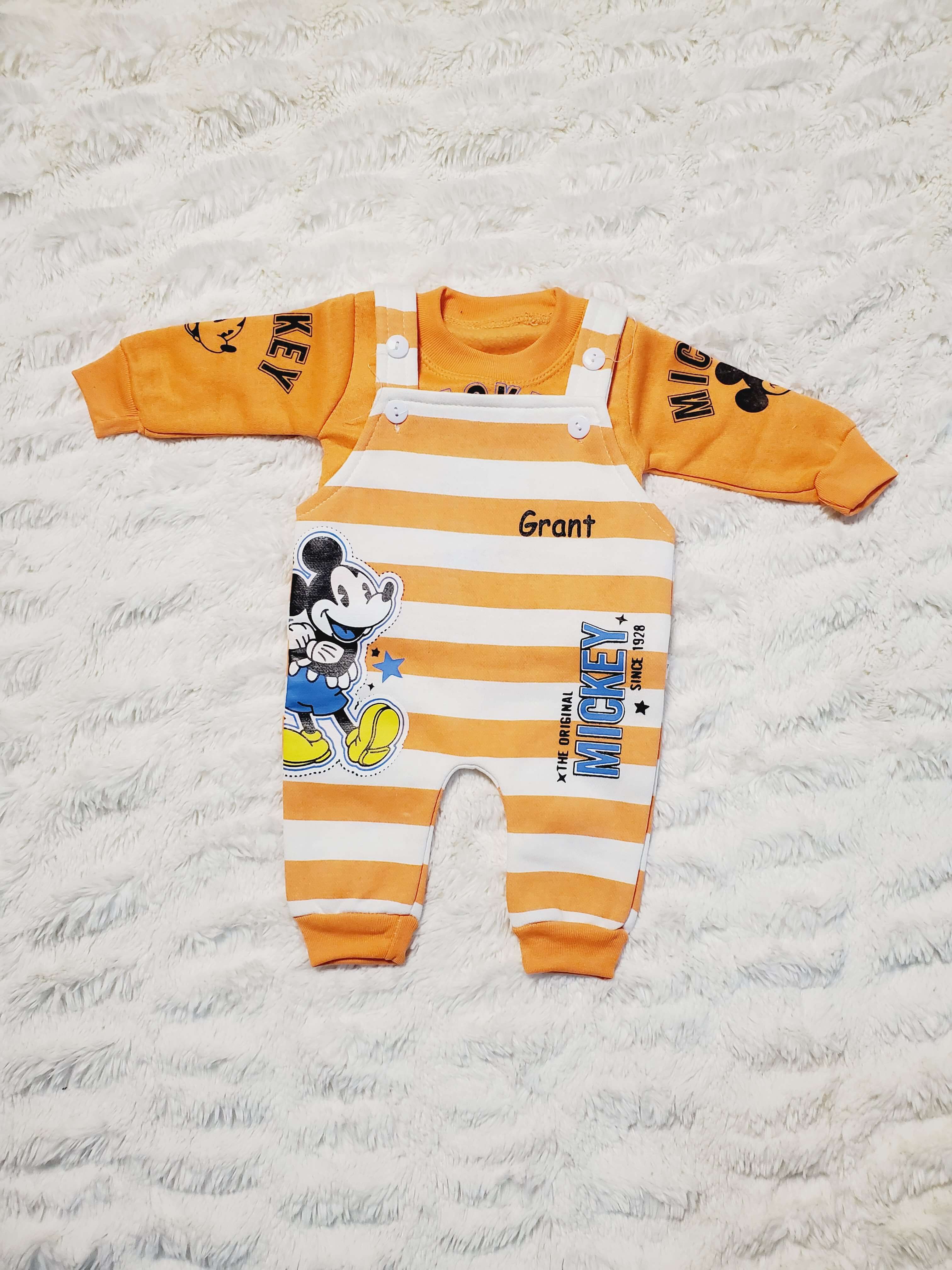 MICK Romper OG 0-3M - WINTER FLEECE