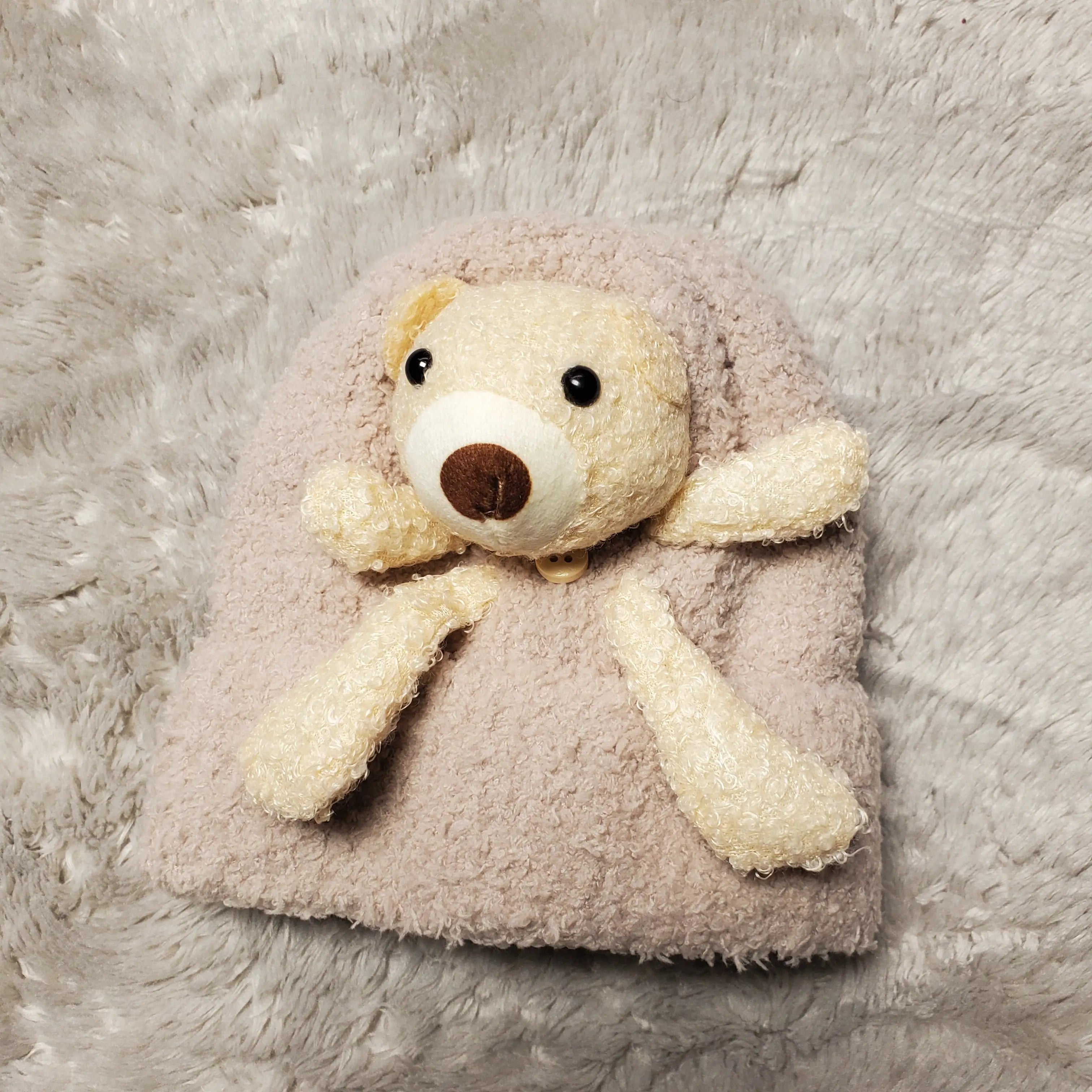 Winter Teddy Cap 3-9M OAT - Winter Comforter