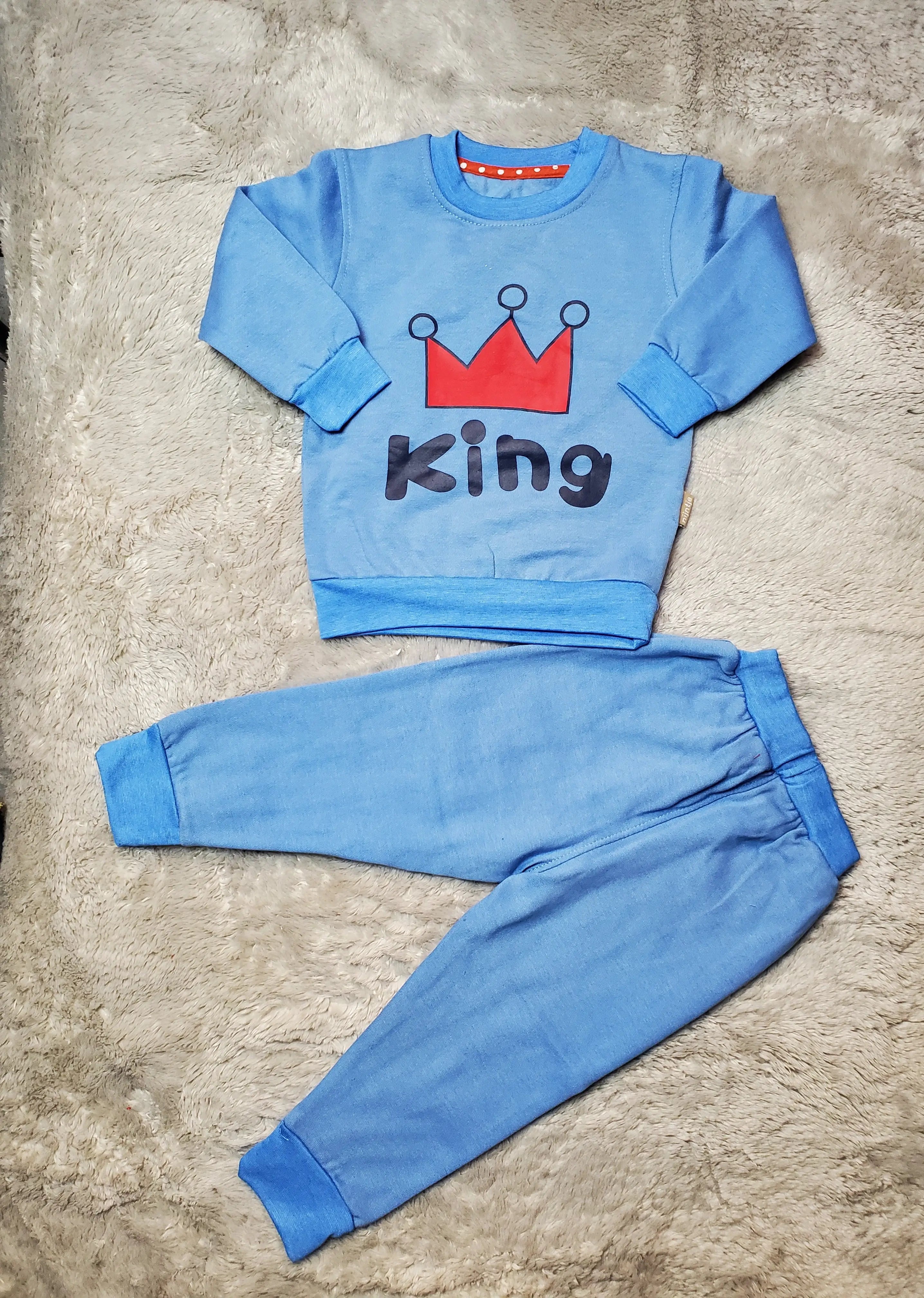 KING Coord Set - French Fleece