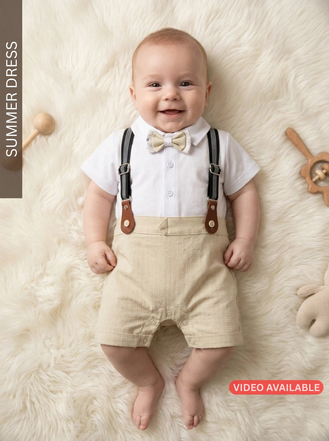 PARTY WEAR Tuxedo Cream | SUMMER FABRIC