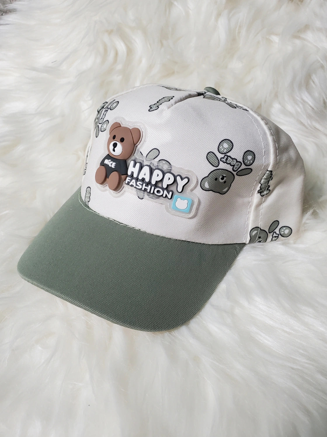 Happy Fashion Summer Cap OLIVE | IMPORTED