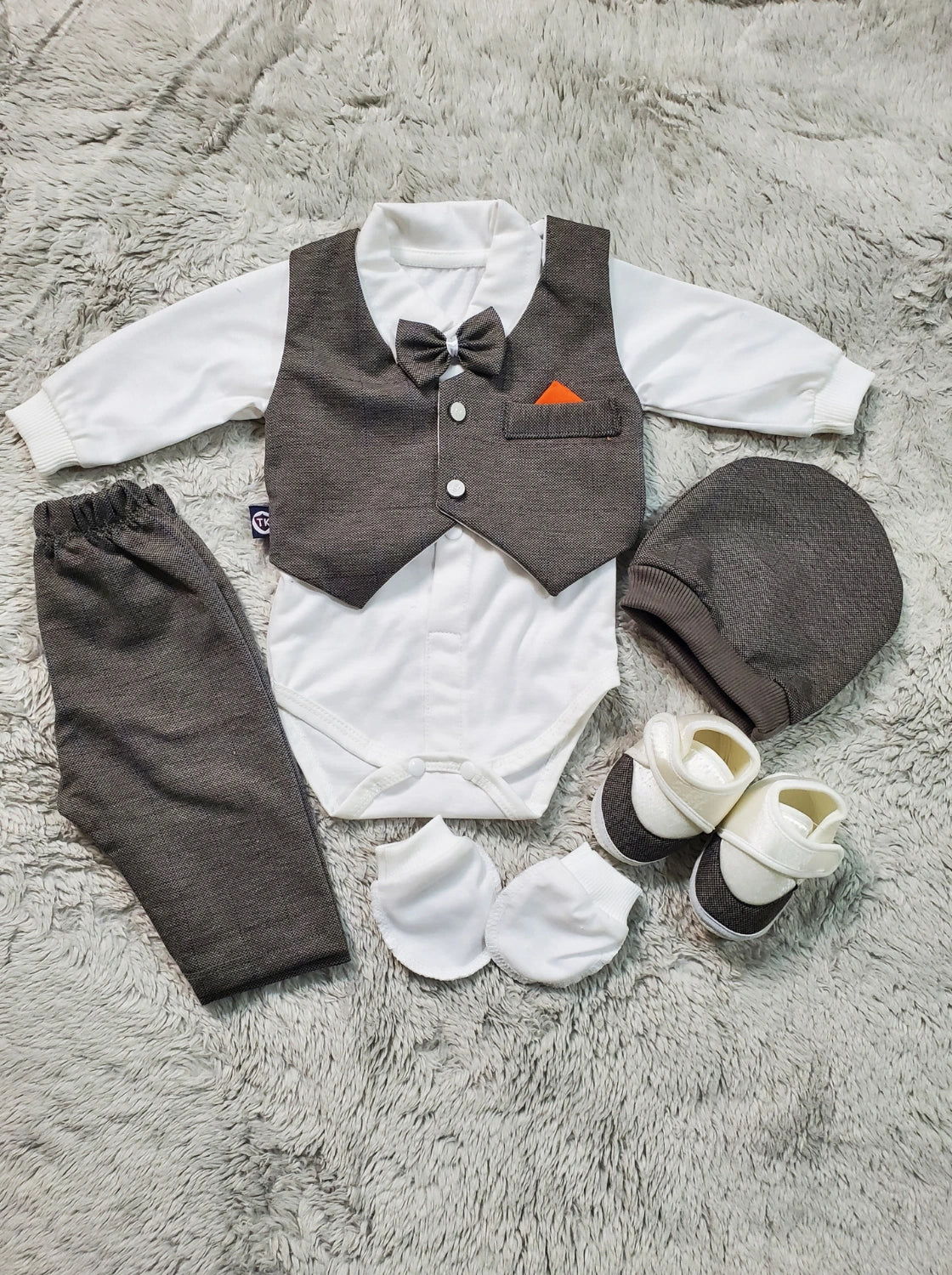 Top Kids GIFT Box 0-3M Rust - Summer Fabric