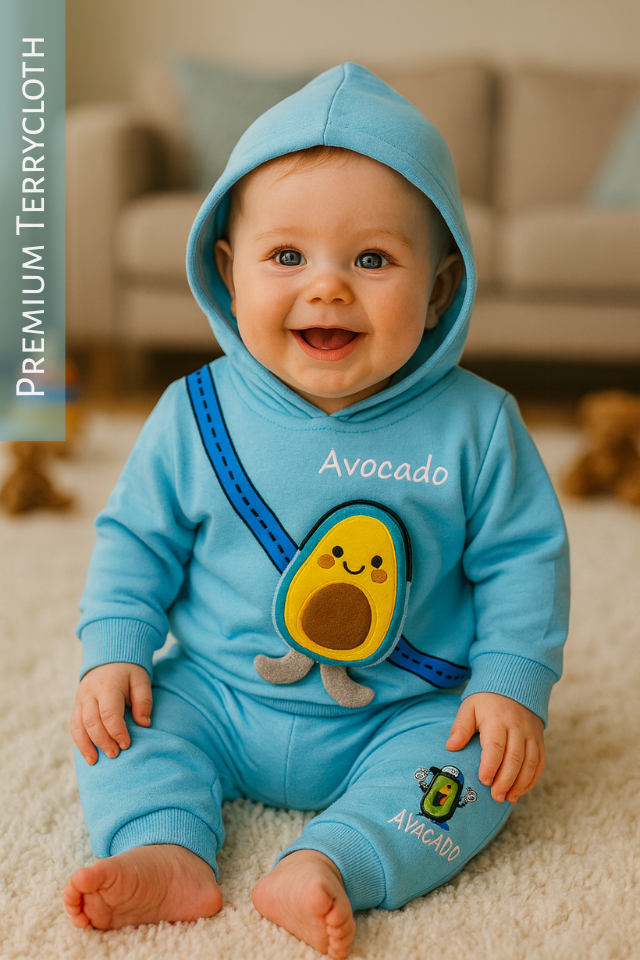Avocado Hoodie and Trouser - SUMMER FABRIC