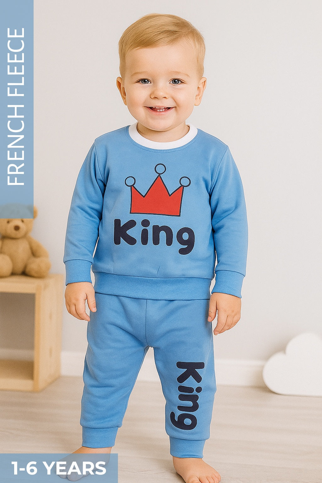 KING Coord Set - French Fleece