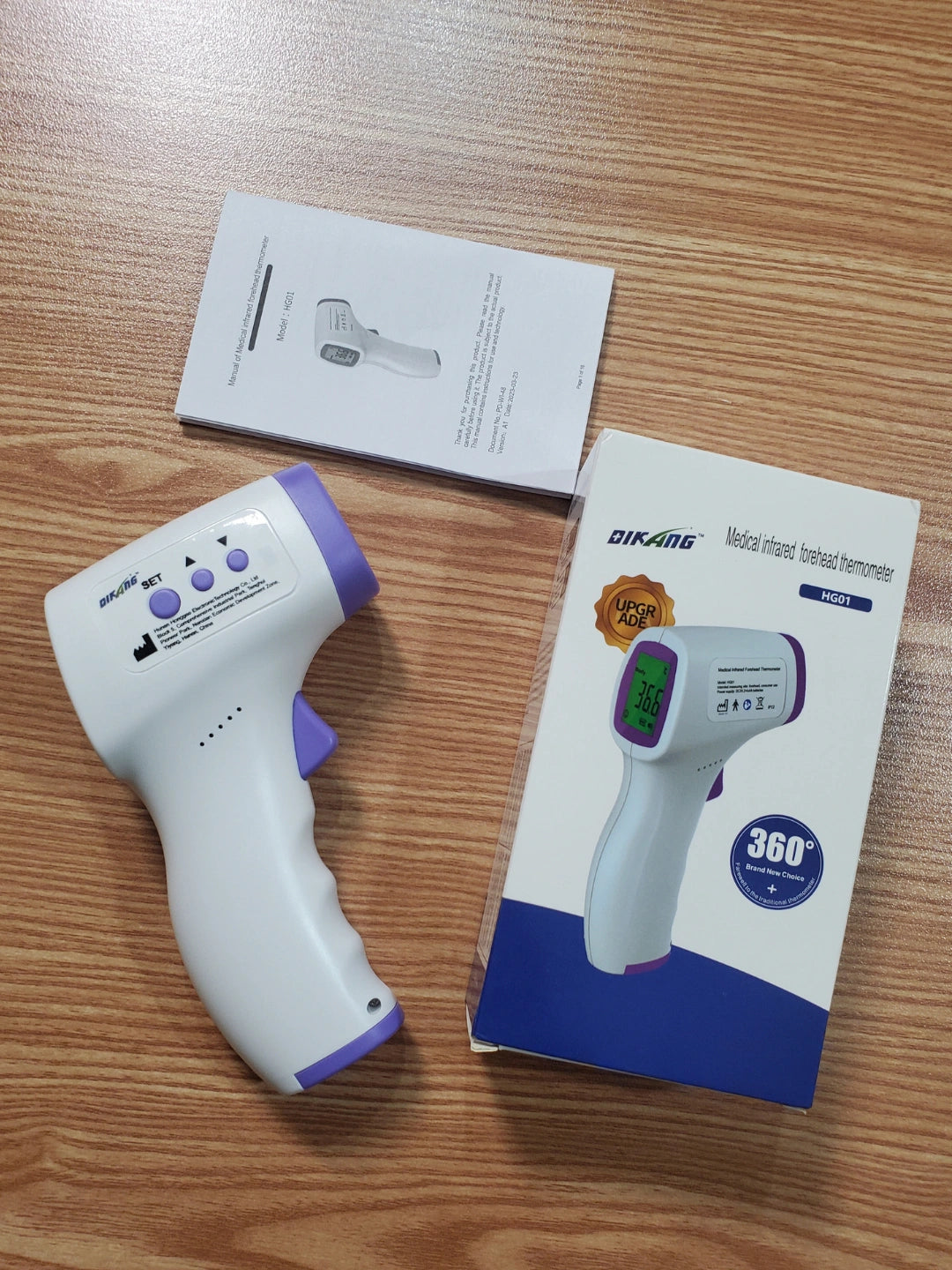 Non-Contact Infrared Forehead Thermometer – Fast & Precise