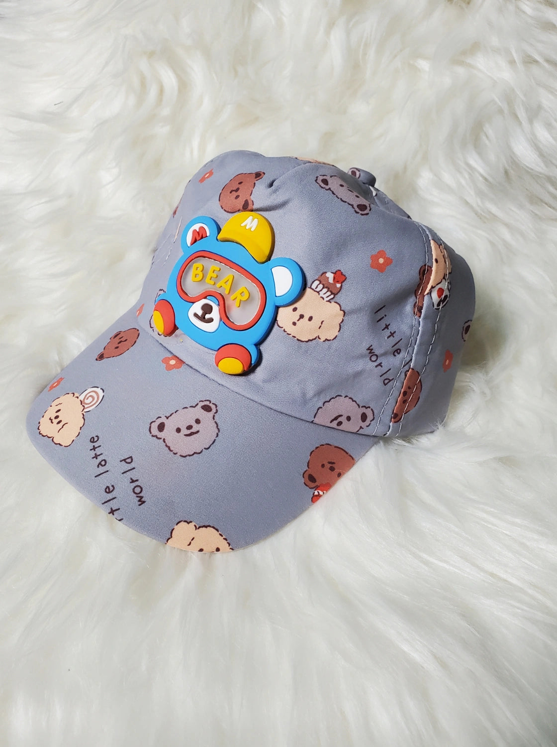 M BEAR Summer Cap GREY | IMPORTED