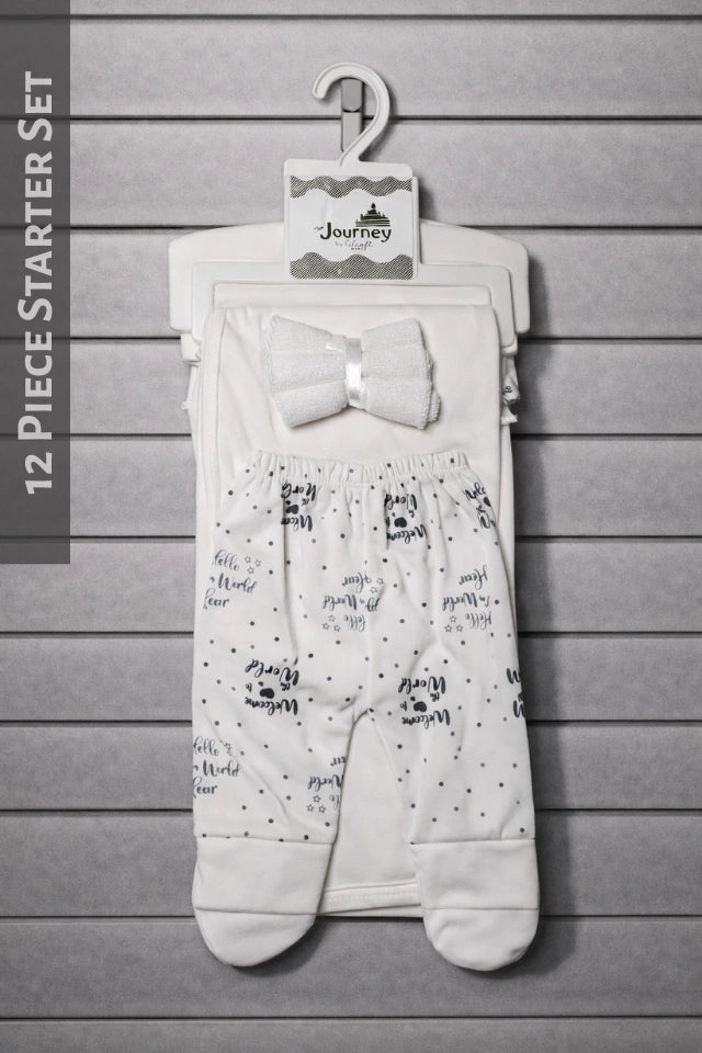 Welcome to the World BLACK | 12 Piece Starter Gift Set