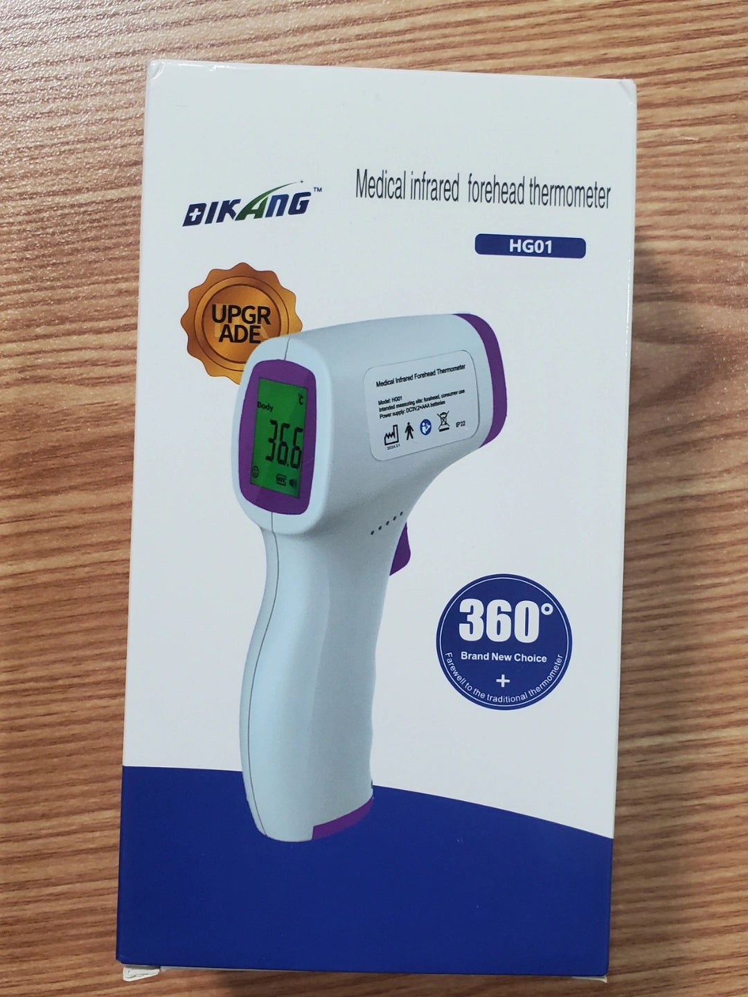 Non-Contact Infrared Forehead Thermometer – Fast & Precise