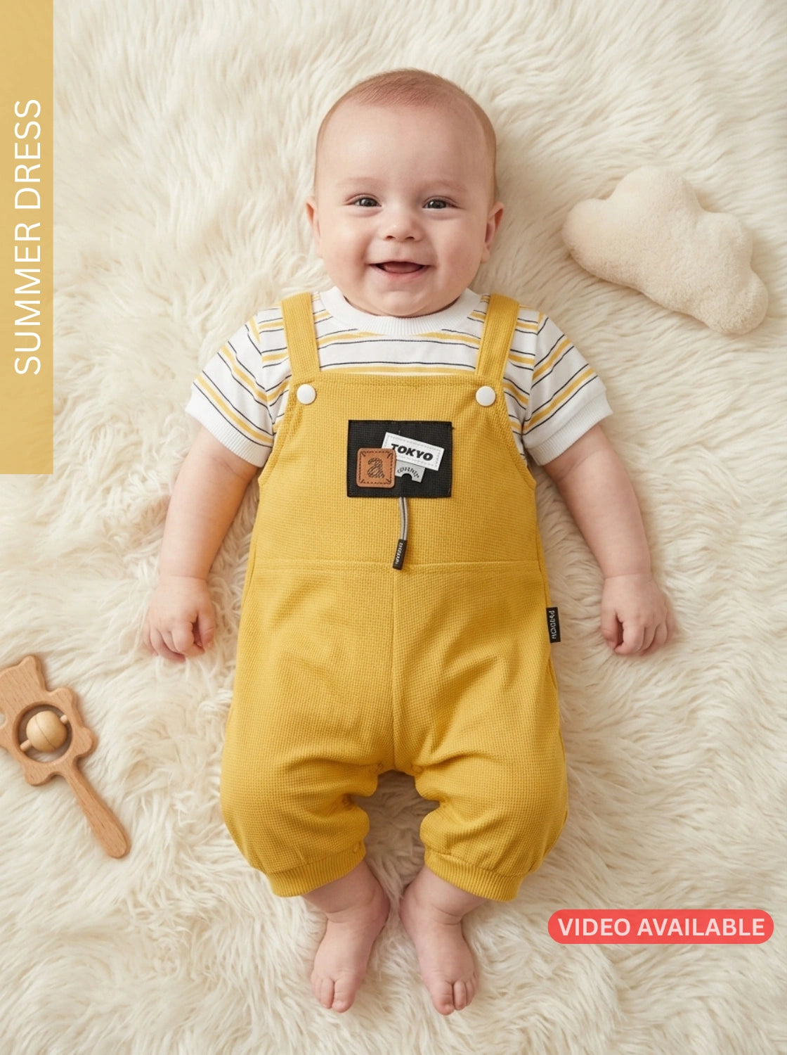 TOKYO Romper CAMEL - SUMMER FABRIC