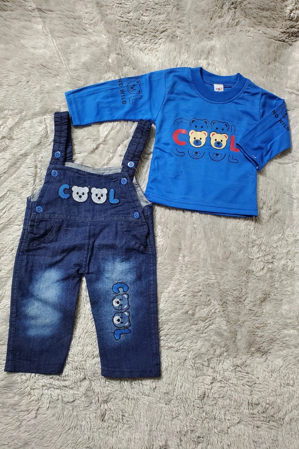 Cool  Denim Romper Blue - SUMMER FABRIC