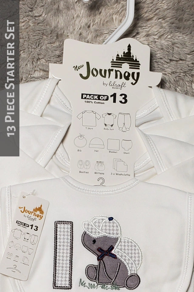 Rabbit Journey GRAY | 13 Piece Starter Gift Set