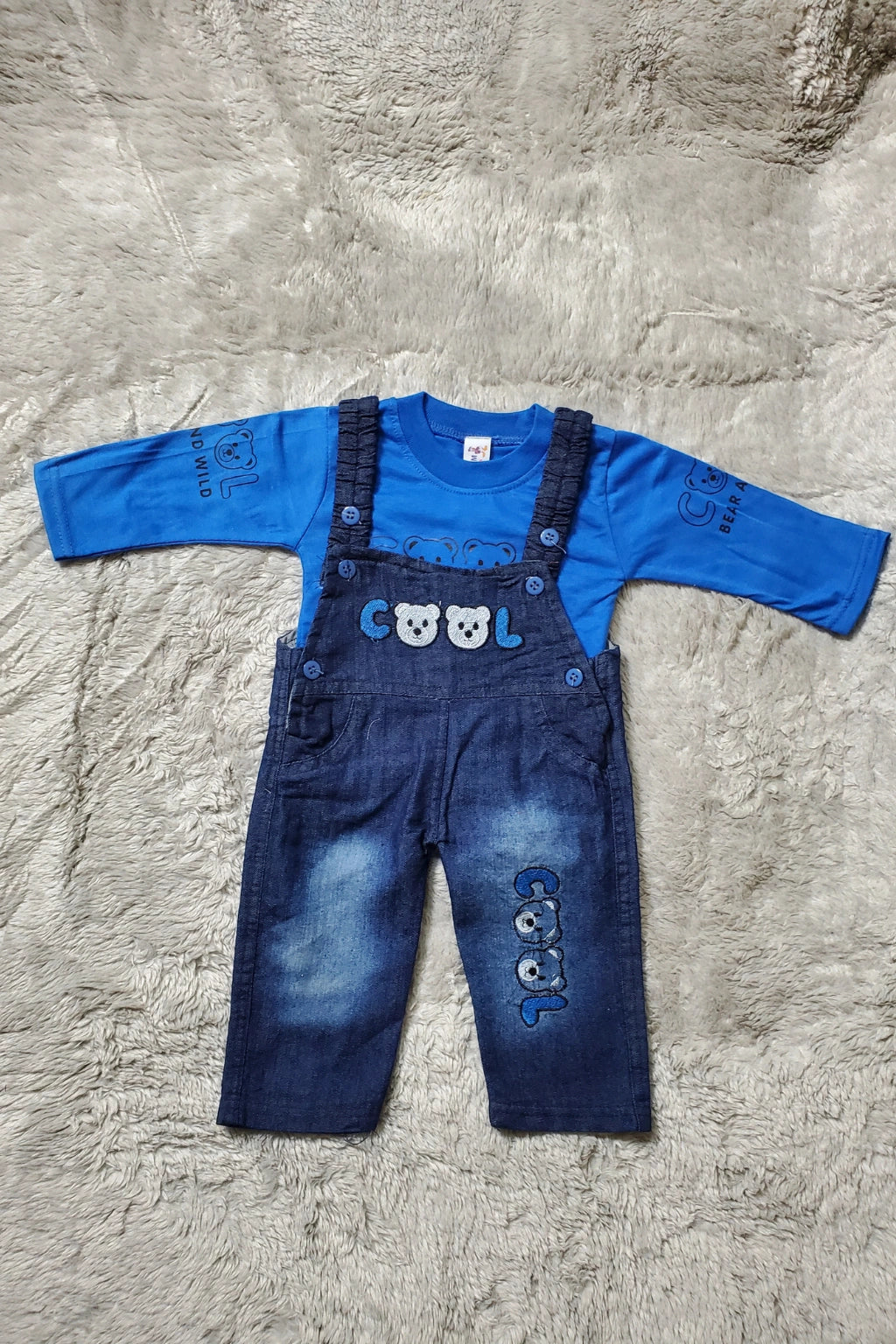 Cool  Denim Romper Blue - SUMMER FABRIC