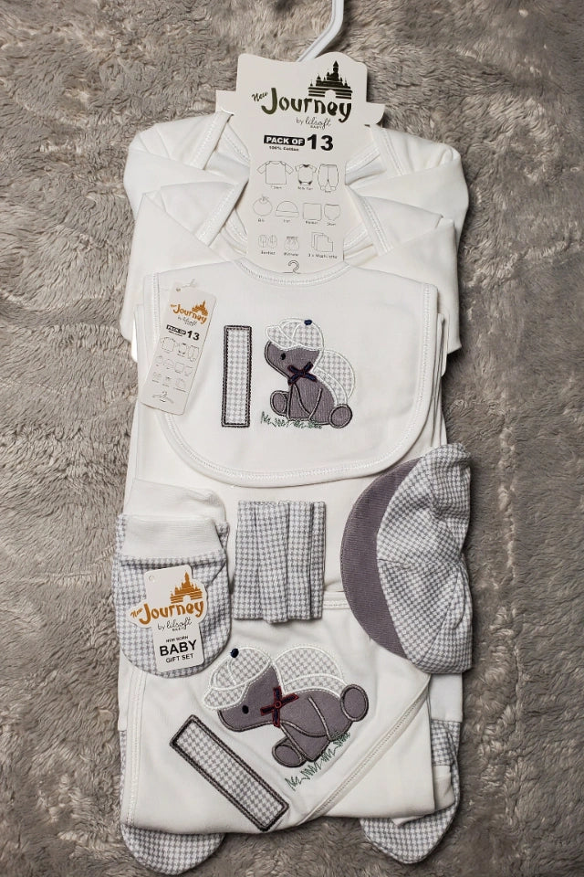 Rabbit Journey GRAY | 13 Piece Starter Gift Set