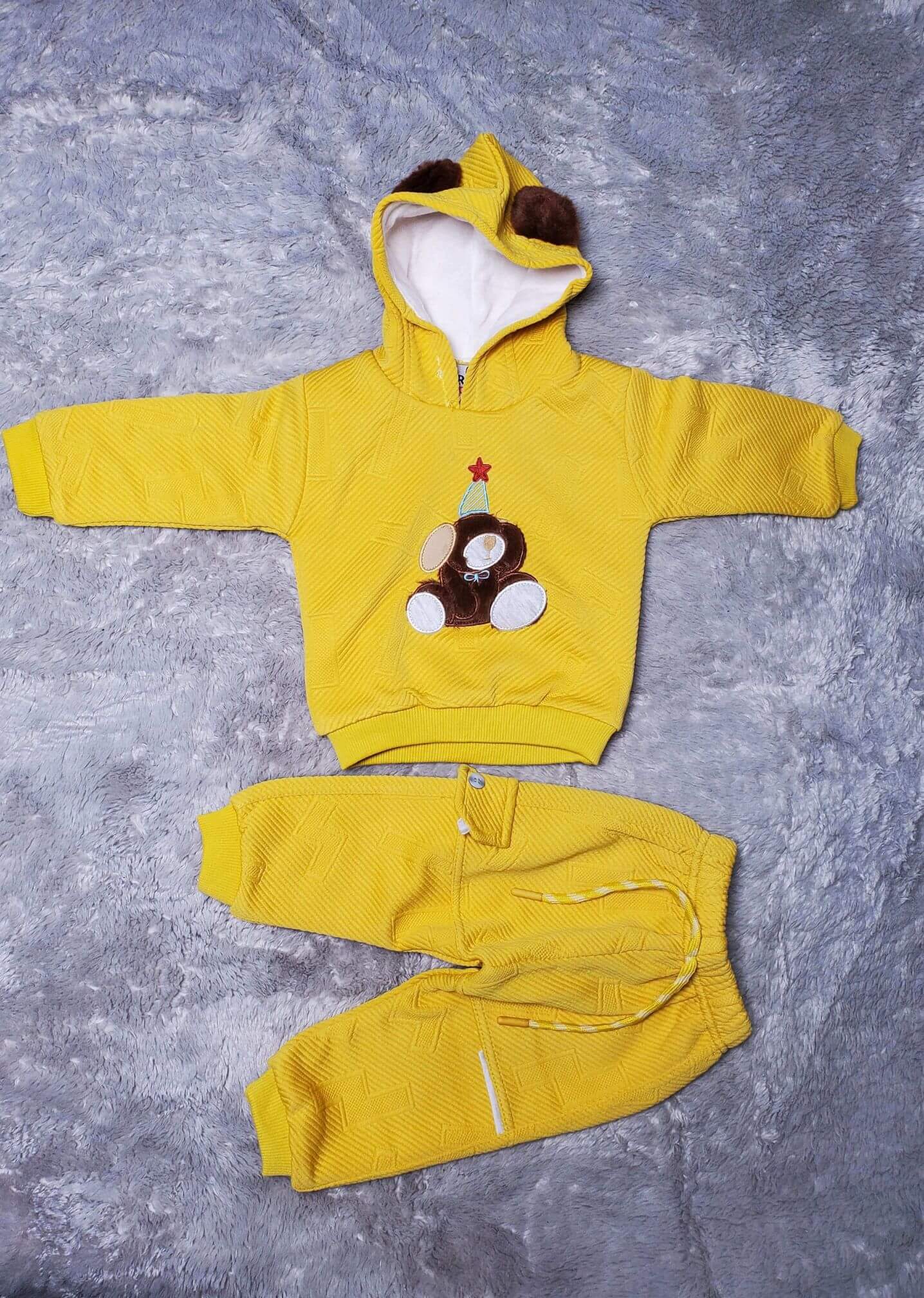 Star Teddy Camel Hoodie and Trouser - TURKISH VELOUR