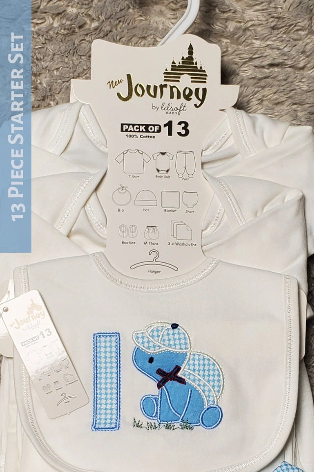 Rabbit Journey BLUE | 13 Piece Starter Gift Set
