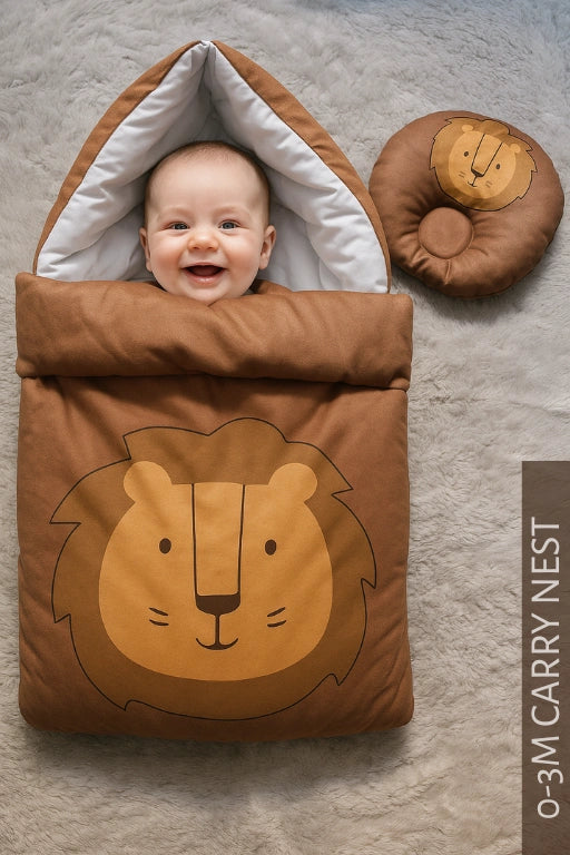 TIGER Velvet CARRY NEST Set 0-3M