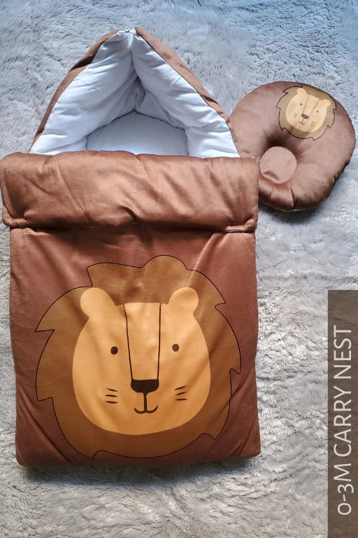 TIGER Velvet CARRY NEST Set 0-3M