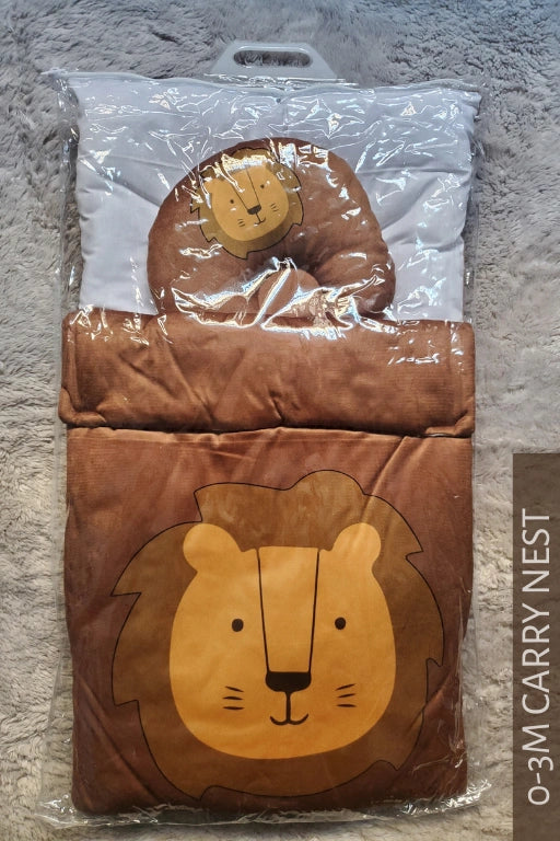 TIGER Velvet CARRY NEST Set 0-3M