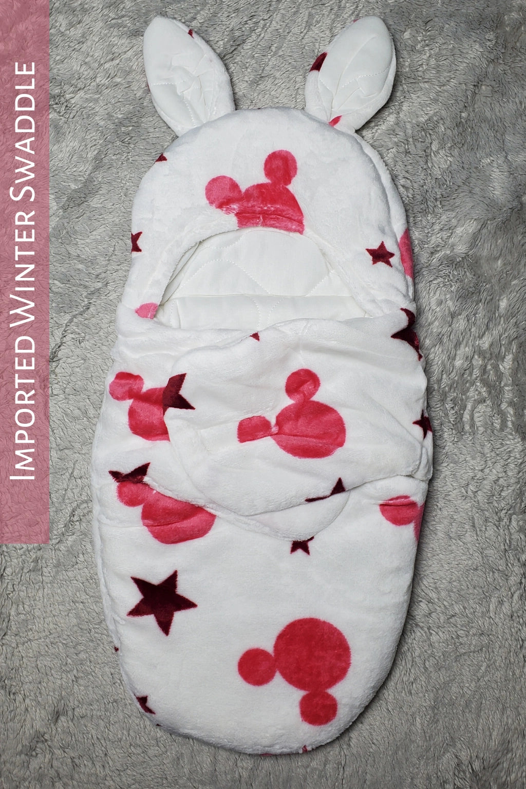 Imported Winter Swaddle Mick 0-3M Baby