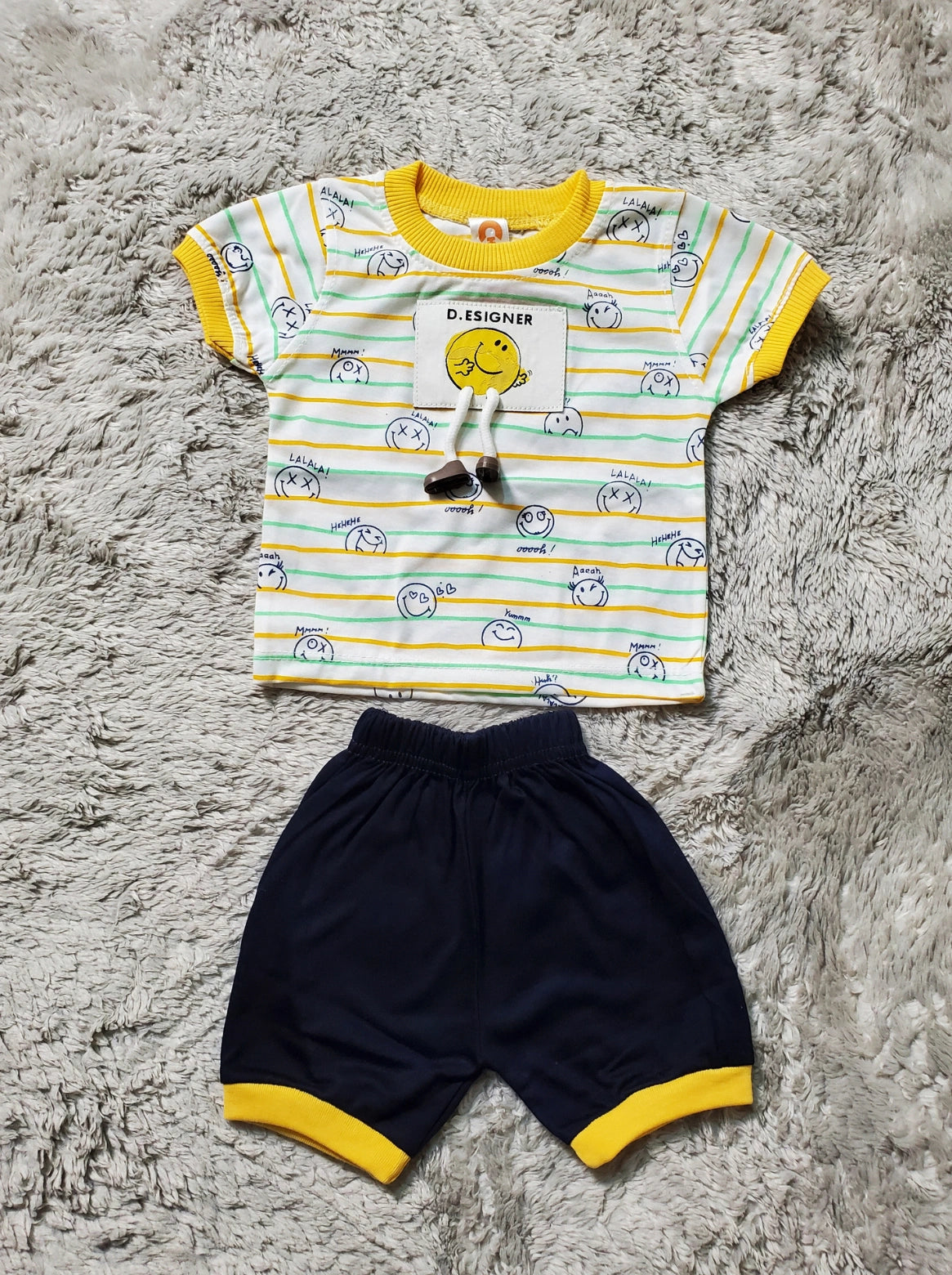 Happy Vibes Smiley YELLOW - Summer Set
