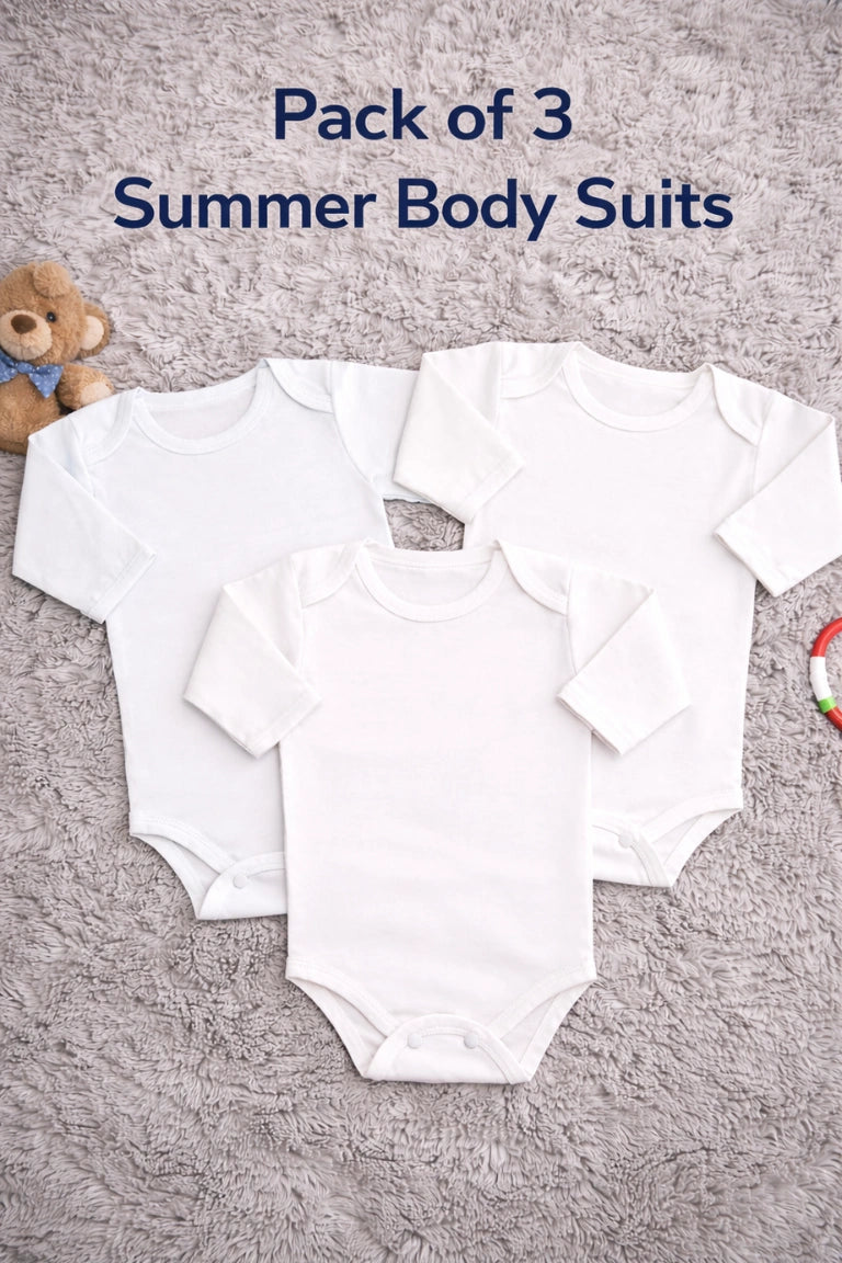 Pack of 3 INNER BODYSUIT 0-9M