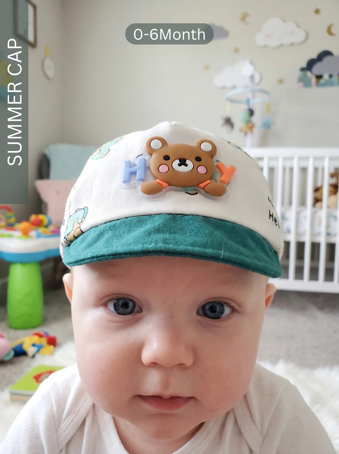 Hey Panda Summer Cap GREEN | IMPORTED