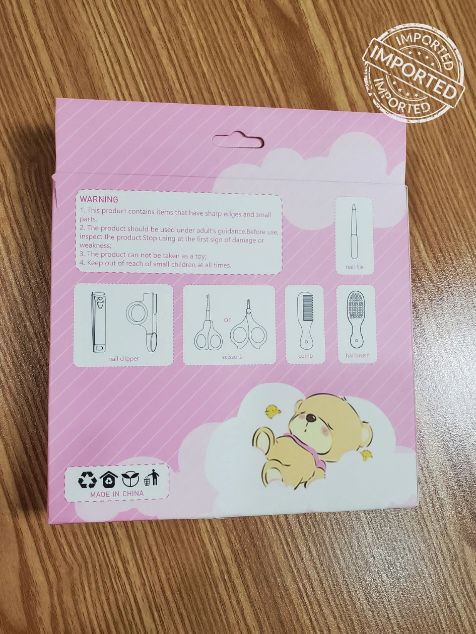 Baby Care Grooming Kit – Essential 6-Piece Nursery Set