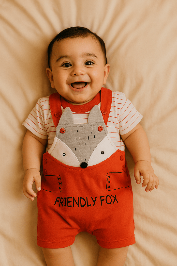 Friendly FOX Red Jumper Suit