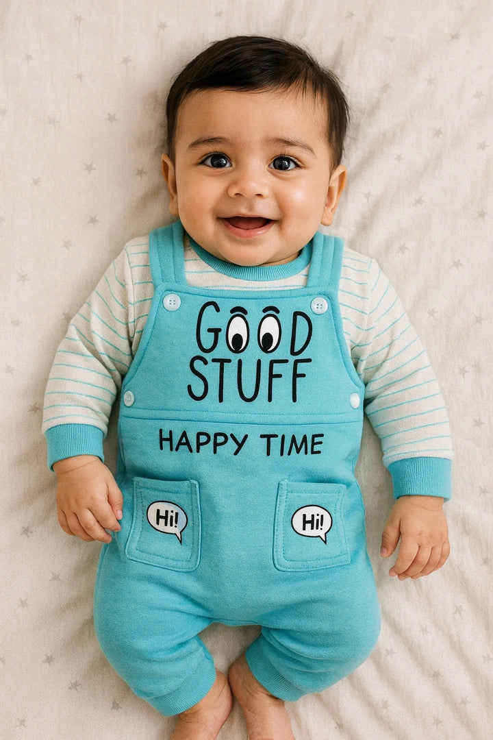 Happy Time Romper 0-3M - WINTER FLEECE
