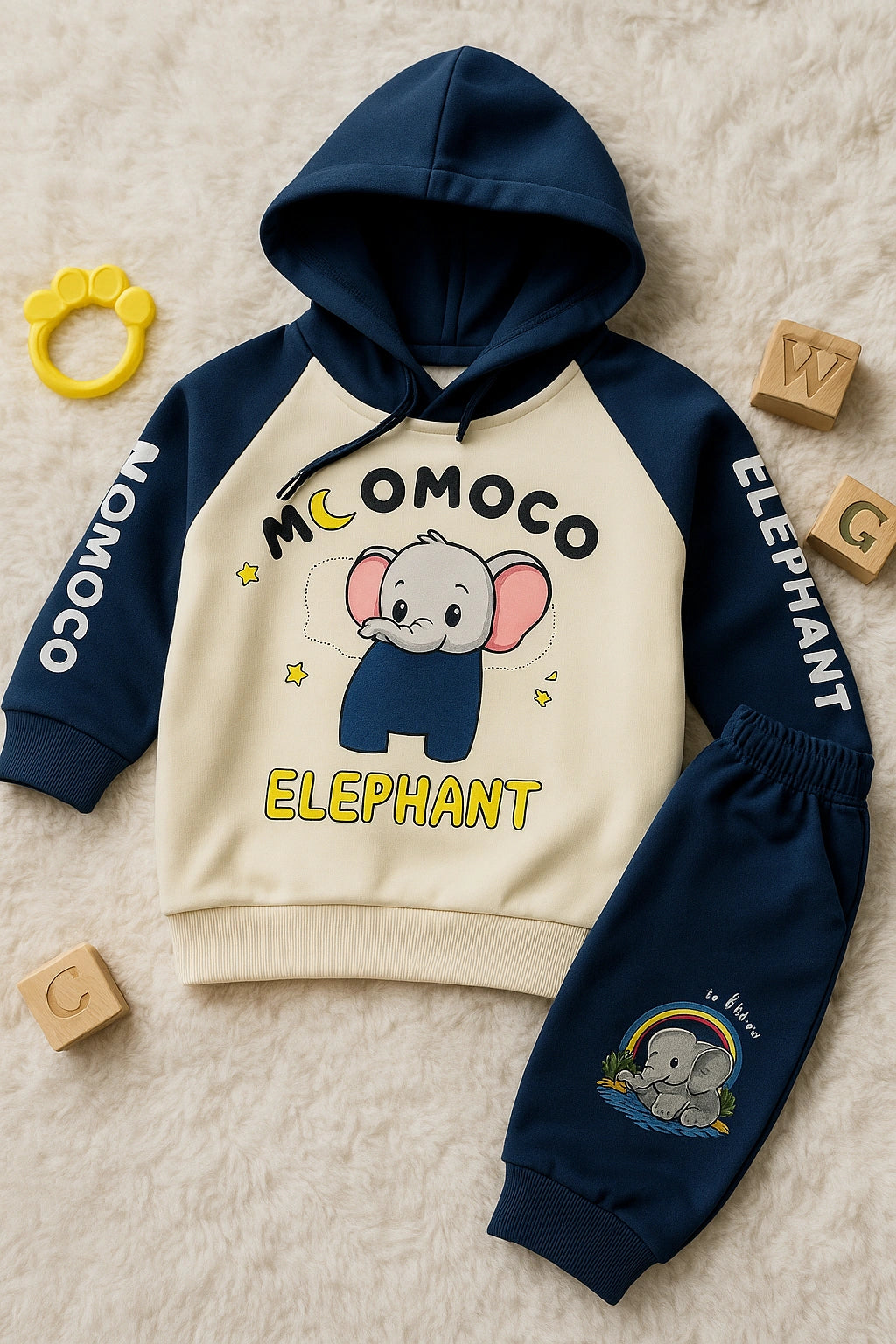 MCOMOCO Ele Hoodie and Trouser - WINTER TERRY