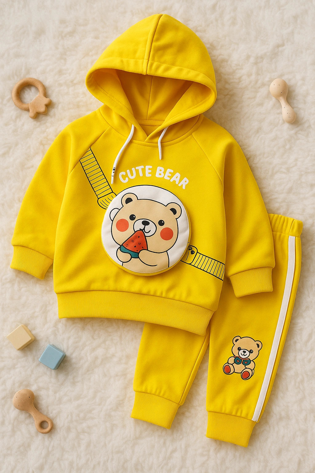 PANDA MELON Hoodie and Trouser - WINTER TERRY