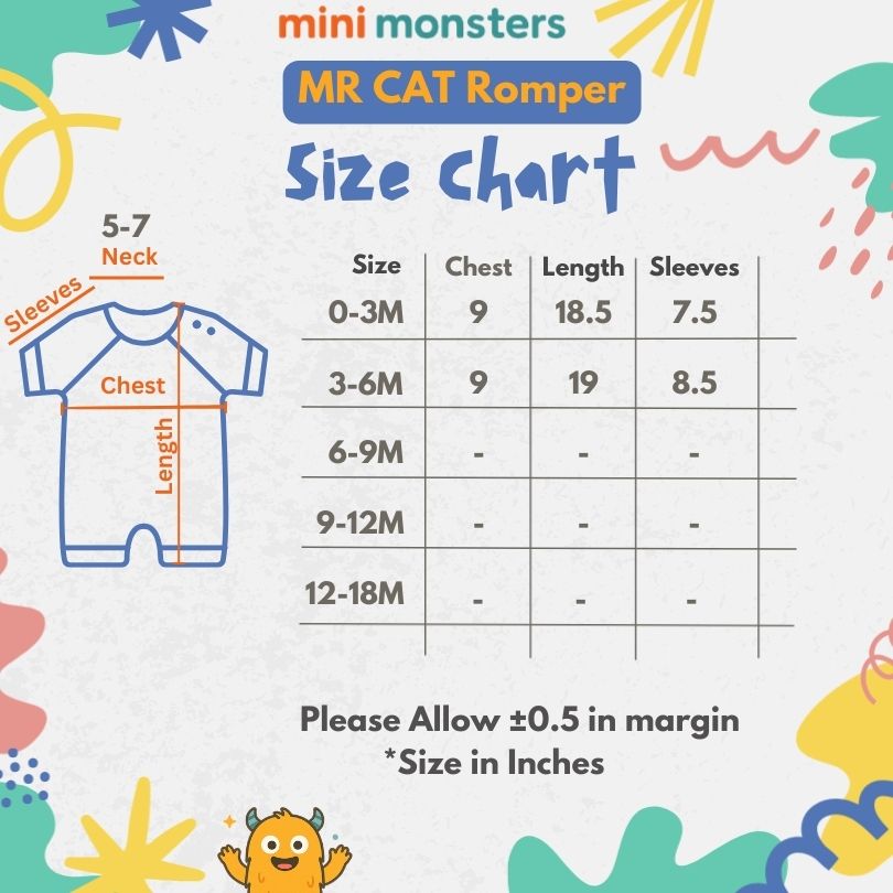 Fur Bear Romper Blue - SUMMER FABRIC