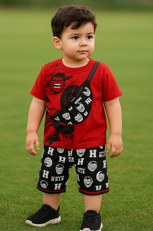 Angry Man RB Short + Shirt Set