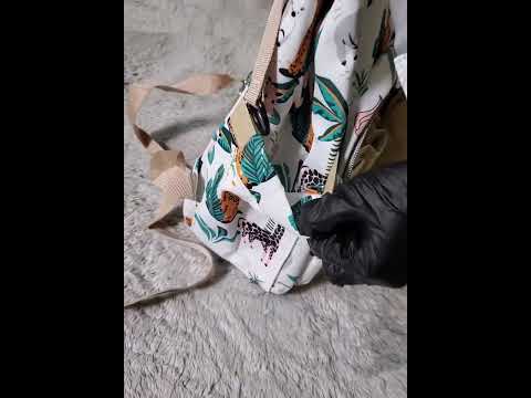 IMPORTED Safari Print Diaper Bag