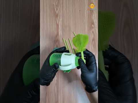 Premium Silicone Baby Bottle Brush Set – 4-in-1 Cleaning