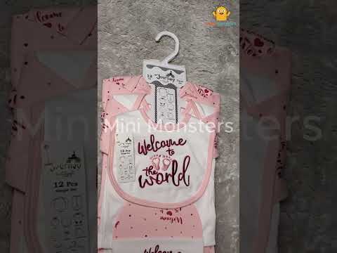 Welcome to the World PINK | 12 Piece Starter Gift Set
